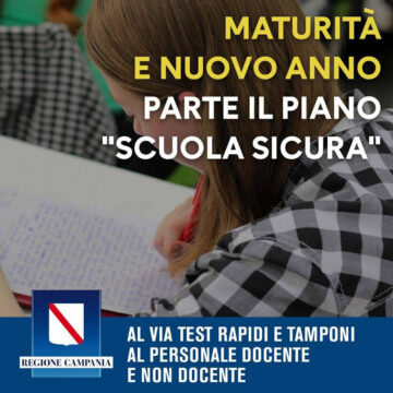 campania scuola sicura