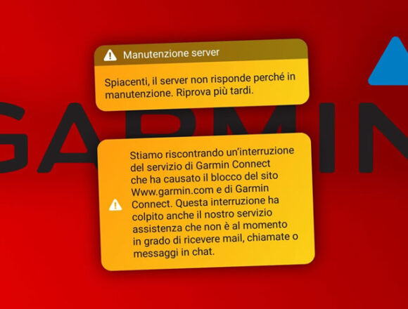 Garmin: blackout dei server in fase di risoluzione Garmin: blackout dei server in fase di risoluzione