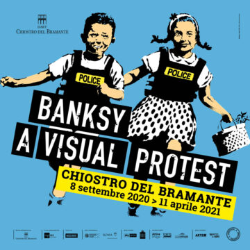 ROMA, Chiostro del Bramante presenta “BANKSY A VISUAL PROTEST” – fino all’11 aprile 2021