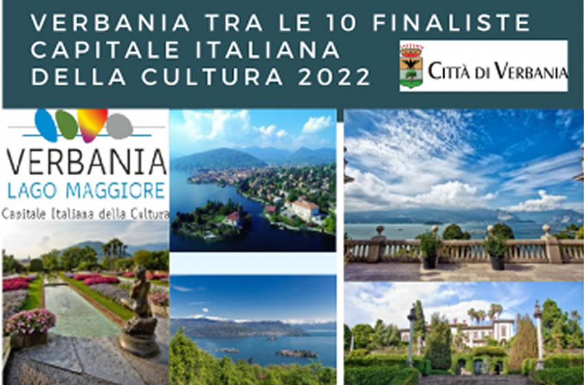 Verbania: città tra arte e cultura è tra le 10 finaliste per il titolo “Capitale per la cultura italiana 2022”