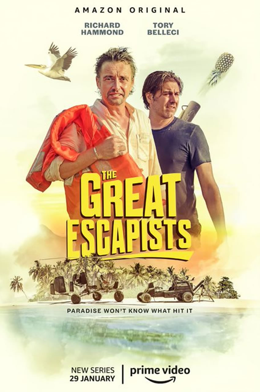 Amazon Prime Video svela la nuova serie: The Great Escapists