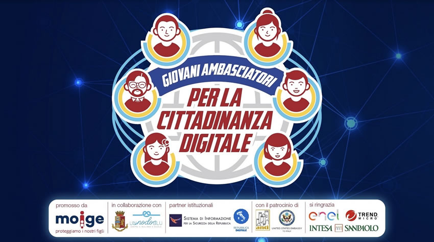 “Giovani Ambasciatori per la cittadinanza digitale” – Evento online in occasione del Safer Internet Day 2021 sui cyber risk e il corretto uso del web