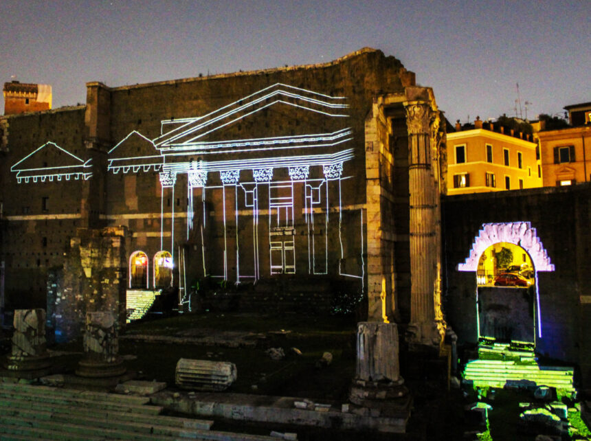 Riparte “Viaggi nell’antica Roma” – spettacolo multimediale all’aperto per rivivere la storia del Foro di Augusto