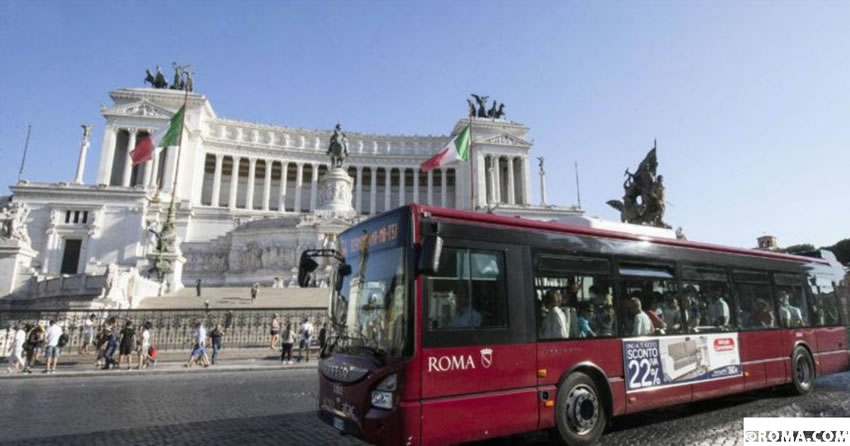Roma: trasporto pubblico e stato interno degli autobus capitolini