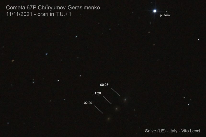 Cometa 67P Churyumov-Gerasimenko: le immagini