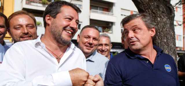 Azione – Salvini, leader della Lega, a 24 Mattino su Radio 24: Calenda cambia spesso idea, Lega è sempre Lega