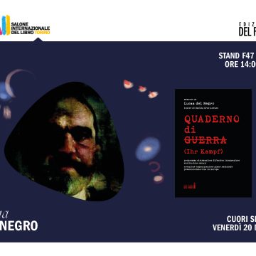 Al salone del Libro di Torino: Ihr Kampf – Di Lucaa Dal Negro – Introduzione di Emilia Urso Anfuso – Edizioni Del Faro