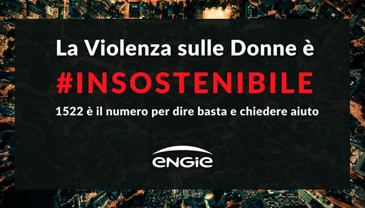 La violenza sulle donne è #Insostenibile: ENGIE illumina di rosso i luoghi simbolo di 10 Comuni in Italia