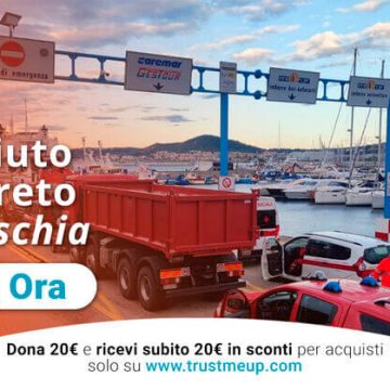 Ischia: la Nazionale Italiana Non Profit lancia una raccolta fondi per sostenere l’isola