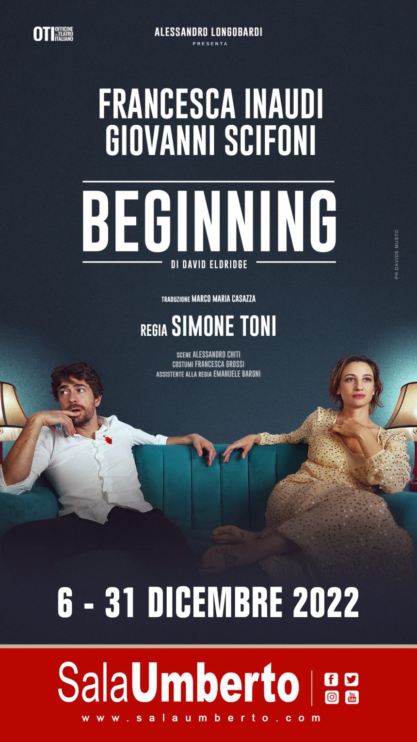 Roma, Sala Umberto: “BEGINNING” – dal 6 al 31 Dicembre 2022