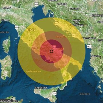 Molise: scossa di magnitudo 4.6 in provincia di Campobasso