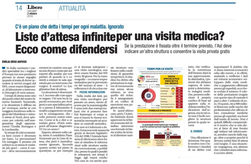 Sistema Sanitario Nazionale: ultima fermata, la privatizzazione…