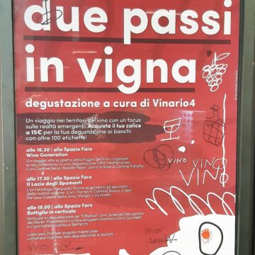 Due Passi in Vigna 2023 – Con Vinario4 al mercato centrale di Roma