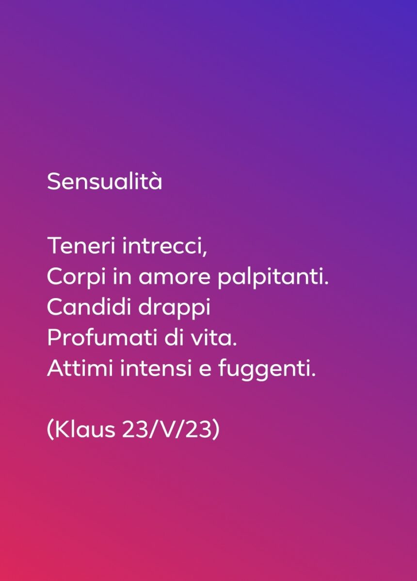 Sensualità