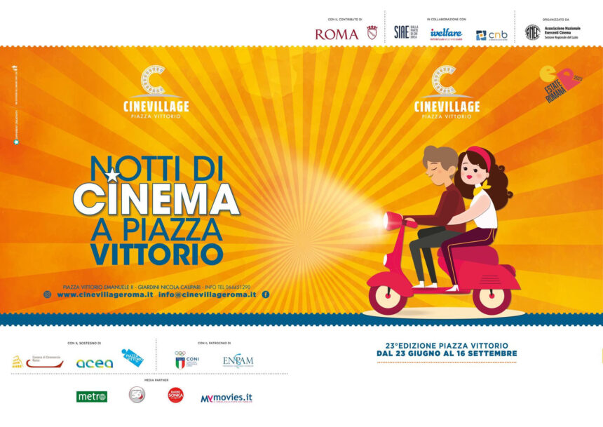 Roma, NOTTI DI CINEMA A PIAZZA VITTORIO – fino al 16 Settembre 2023