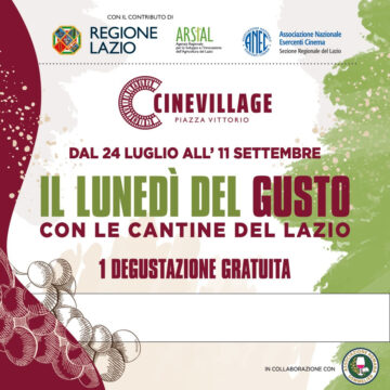 Il Lunedì del gusto con le cantine del Lazio – dal 24 luglio all’11 settembre