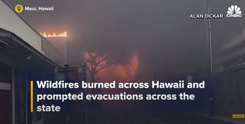 Hawaii: incendi devastano l’isola di Maui – decine le vittime ed evacuazioni di massa
