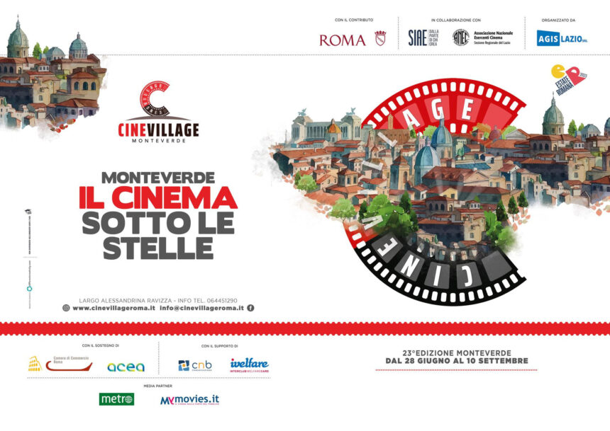 NOTTI DI CINEMA A PIAZZA VITTORIO – Al via le arene CINEVILLAGE di ANEC / AGIS LAZIO 