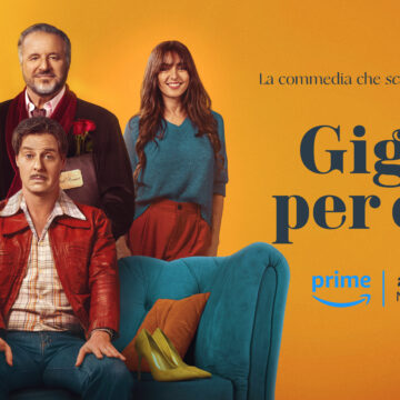 “Gigolò per caso” | Il poster della serie comedy con Pietro Sermonti e Christian De Sica, dal 21 dicembre su Prime Video