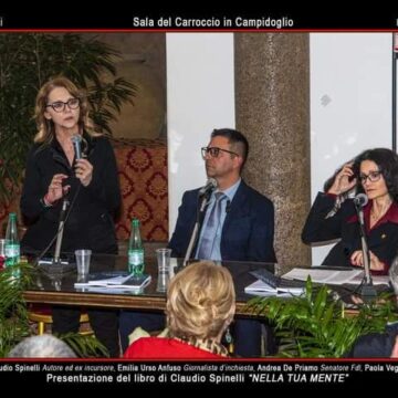 “Nella tua mente” di Claudio Spinelli – Un convegno a Roma in Campidoglio per parlare di manipolazione mentale