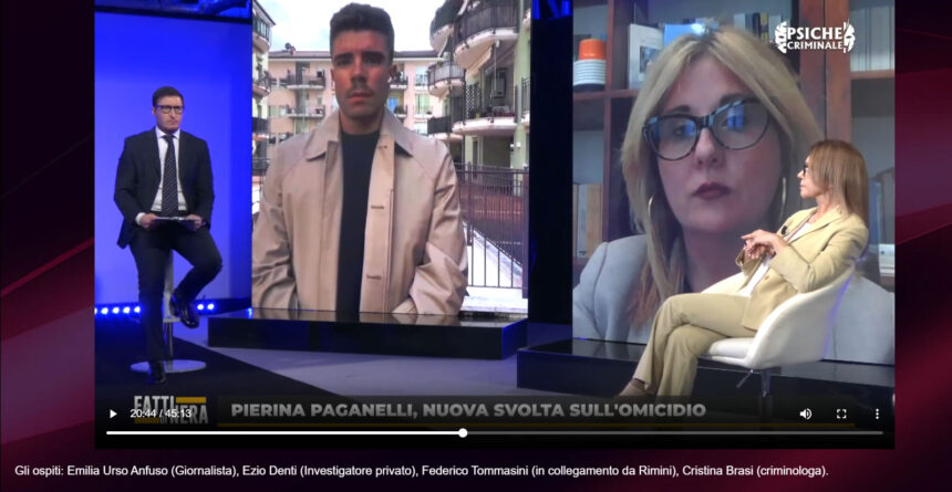 Psiche Criminale: prima puntata dedicata al caso Pierina Paganelli – ospite in studio la giornalista Emilia Urso Anfuso