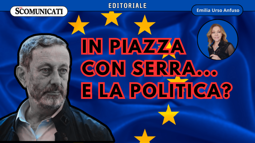 Piazza pro-UE: politica mancante e caos tra chi è pro cosa e perché