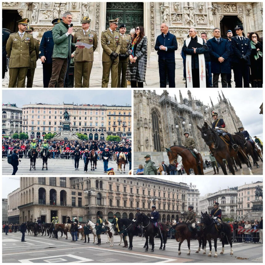 Al via la tratta lombarda dell’Equiraduno dell’Anno Santo; al Duomo di Milano si è svolta la cerimonia di benedizione di cavalli e cavalieri