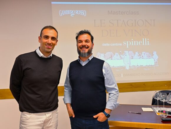 CENA GAMBERO COPERTINA Gambero Rosso presenta le stagioni del vino di Cantine Spinelli